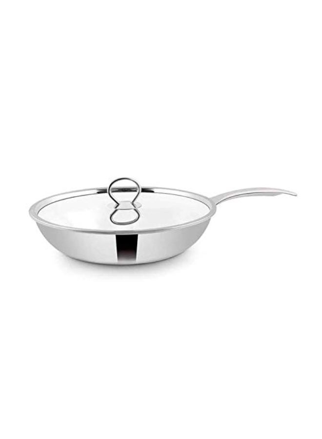 Shri & Sam Frypan with Stainless Steel Lid - Triplica (24 CM) - Image 1