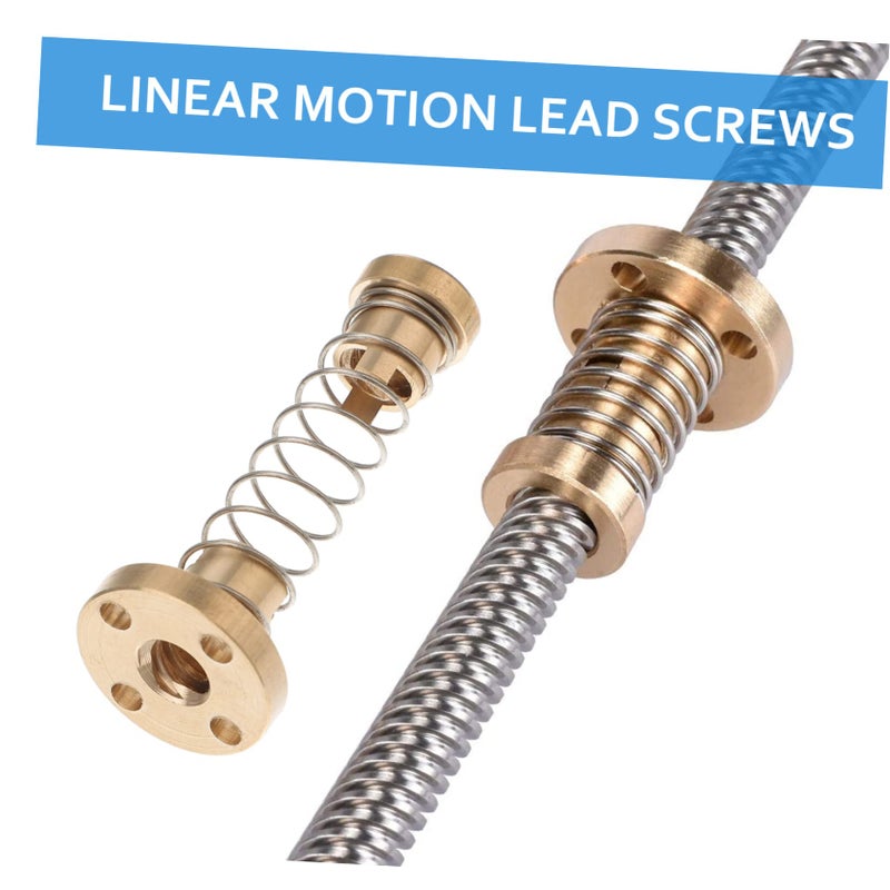 8mm Threaded Rod Lead Screw Nut Bolts and Nuts Kit for 3D Printer - Image 3