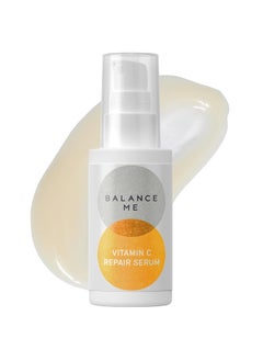 Balance Me Vitamin C Repair Serum With Hyaluronic Acid Reduce Age Spots  Hyperpigmentation AntiAgeing  Hydrating Face Serum  100 Natural Vegan  Cruelty Free Made in UK 101 Fl Oz