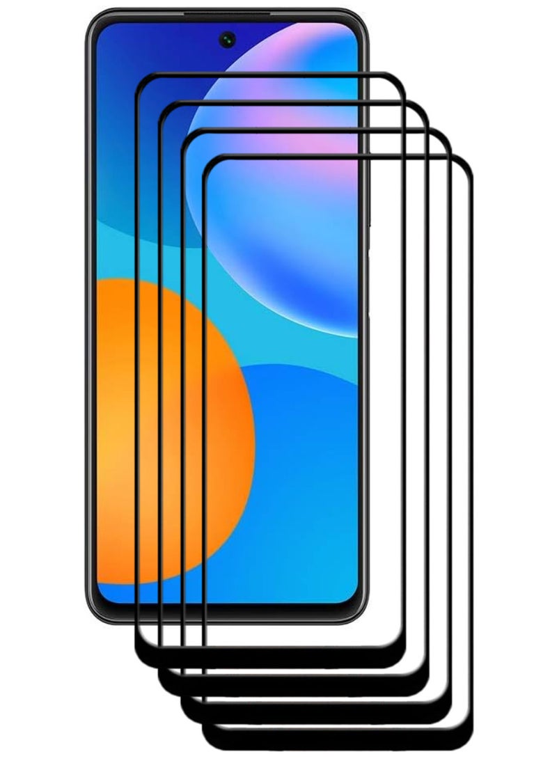 ACLIX 4 Pieces Antistatic ESD Dustproof Premium Quality High Definition Tempered Glass Screen Protector Designed For Huawei Y7a - Image 1