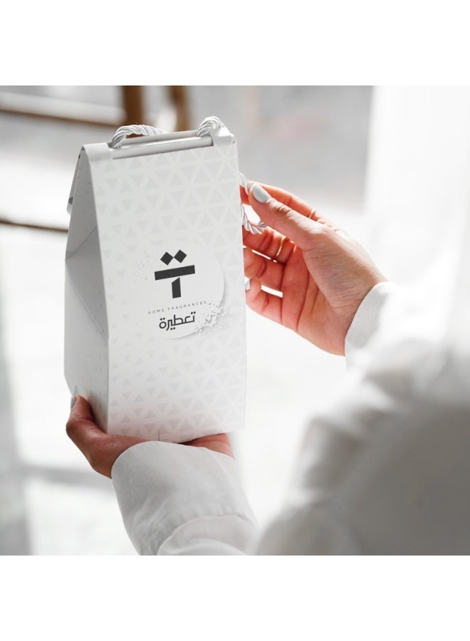 TATERA Tawzeat White 5pcs - Occasion favors featuring five of the finest perfumes, a luxurious gift of a distinctive home fragrance. - Image 3