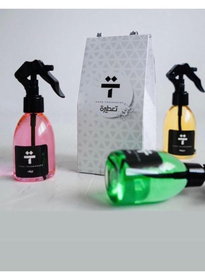 TATERA Tawzeat White 5pcs - Occasion favors featuring five of the finest perfumes, a luxurious gift of a distinctive home fragrance. - Image 1