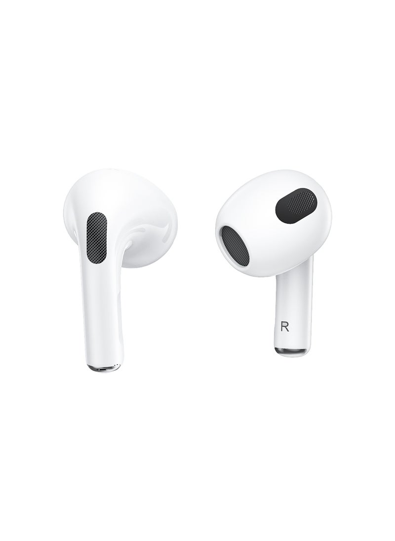 Cellairis - AIR PLUS TWS Wireless Earbuds, In-Ear Bluetooth V5.1 + EDR, Noise Reduction, Water Resistant (iPx4) , Light-Weight Earphones - White - Image 1