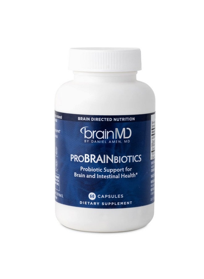 Brainmd Probrainbiotics 3 Billion Cfu 60 Capsules Promotes Gut Health Gluten Free 60 Servings - Image 2