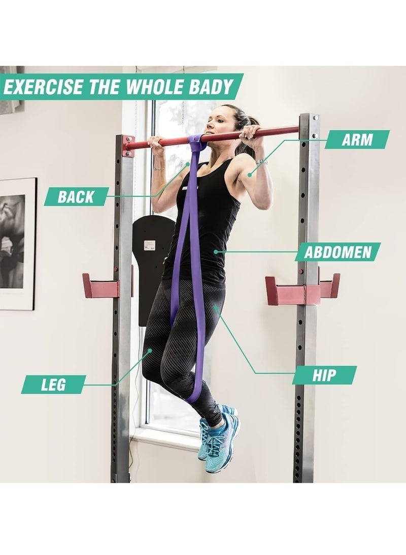 كيلا مجموعة أشرطة مساعدة السحب - مجموعة من 4 أشرطة مقاومة للتمرين - أشرطة تمدد أشرطة الحركة أشرطة رفع الأثقال لتدريب المقاومة والعلاج الطبيعي والتمرين المنزلي - Image 3