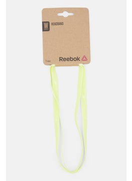 Reebok Women 1 Piece Brand Logo Headband, Green  - Image 1