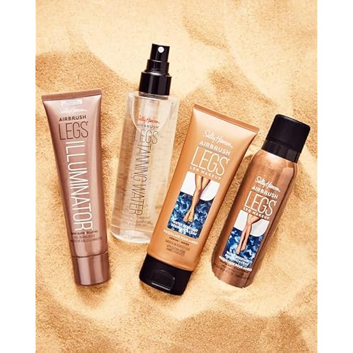 Sally Hansen Airbrush Legs, Gradual Tanning Lotion Light to Medium 5.9 Oz - Image 4