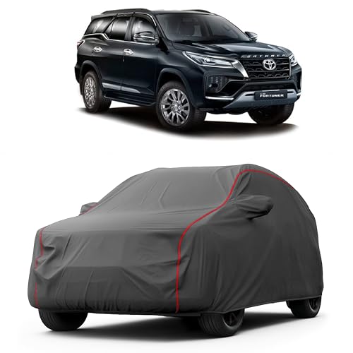 MADAFIYA Heavy-Duty Car Cover for Compatible with Toyota Fortuner (2009 to 2025 All Models) Deluxe Car Protection Cover – Waterproof & UV-Resistant All-Season Exterior Protection - Image 1