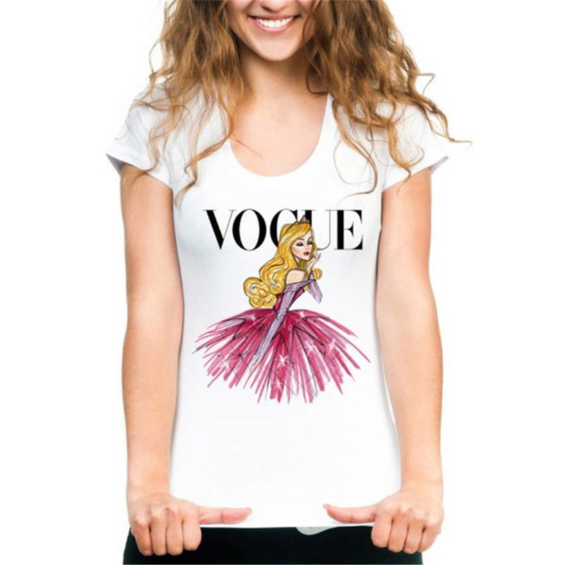 Wish women's fashion women's short sleeve t-shirt a generation of S-3XL - Image 1