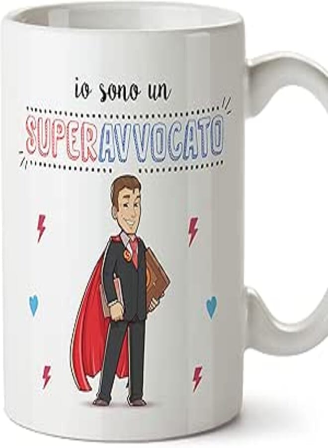 Mugffins Lawyer Mug (Superheroes) - Original Gifts Ideas Law
