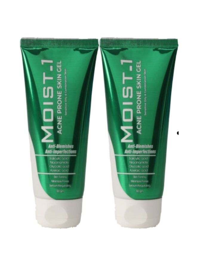 مويست -1 مويست وان جل ضد حب الشباب 60 جم 1+1