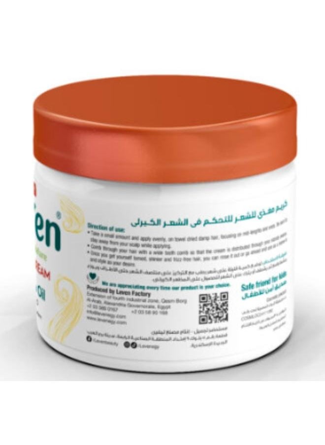 LEAVEN - LEAVE- IN CREAM Curls with Argan Oil and Avocado 495 ml - Image 1