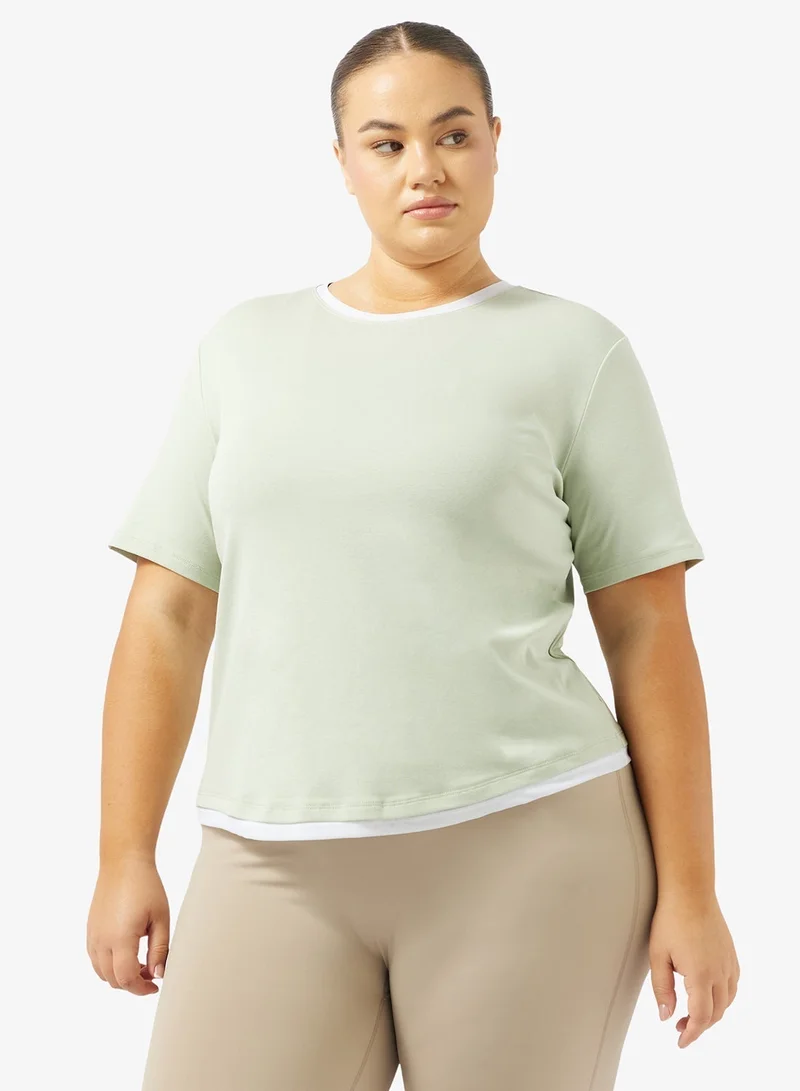 FRWD FRWD Plus Soft Touch Sculpting T-shirt