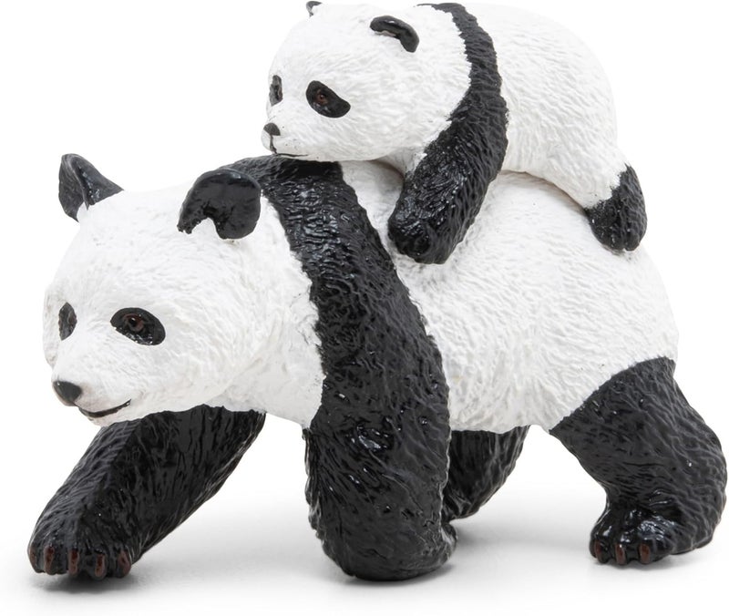 Papo 50071 Panda and Baby Panda Figure - Realistic Toy Figurine - Image 1