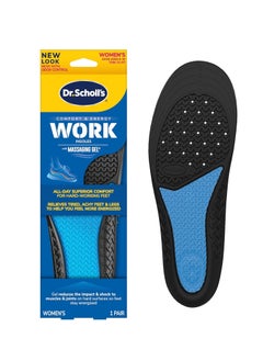 Dr. Scholl's Work All-Day Superior Comfort Insoles (with) Massaging Gel, Women, 1 Pair, Trim to Fit  - Image 1