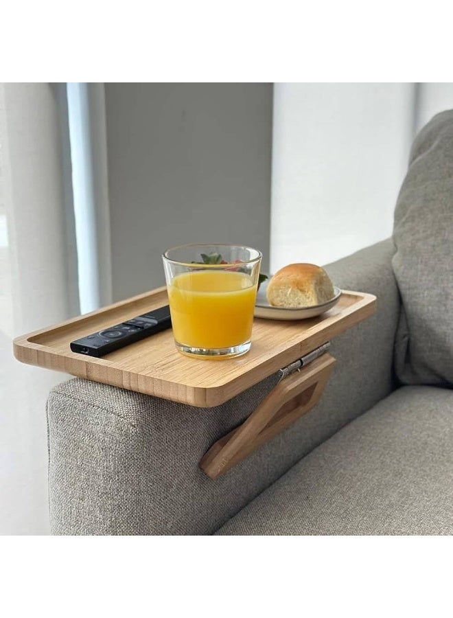 منظم انتريه خشبي مربع – ستاند انتريه من خشب البامبو عالي الجودة مقاس33*24 سم - Image 2