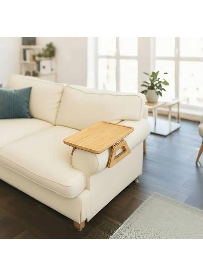 منظم انتريه خشبي مربع – ستاند انتريه من خشب البامبو عالي الجودة مقاس33*24 سم - Image 4