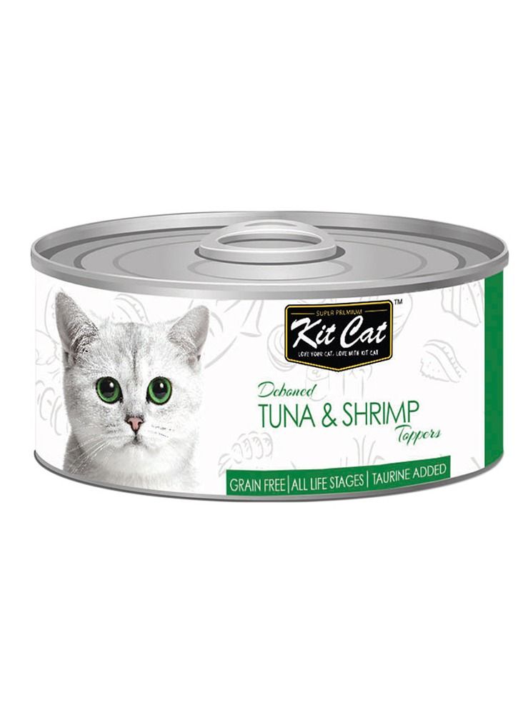 كيت كات تونة منزوع العظم مع الروبيان – 80 جم (علبة واحدة – 24 قطعة) - Image 2