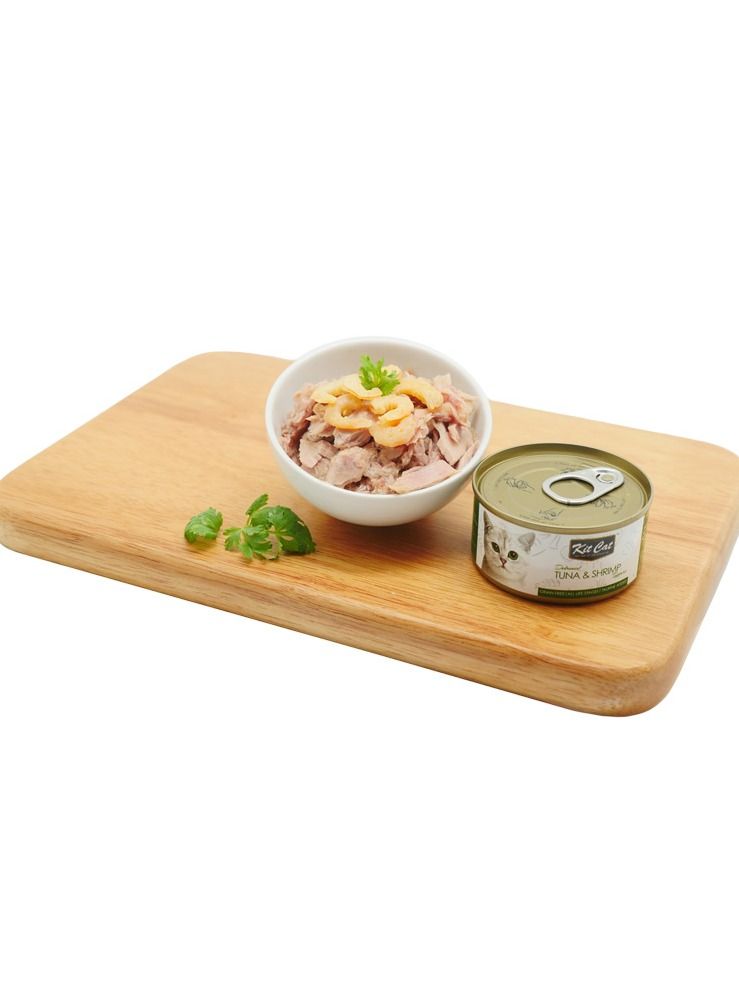 كيت كات تونة منزوع العظم مع الروبيان – 80 جم (علبة واحدة – 24 قطعة) - Image 3