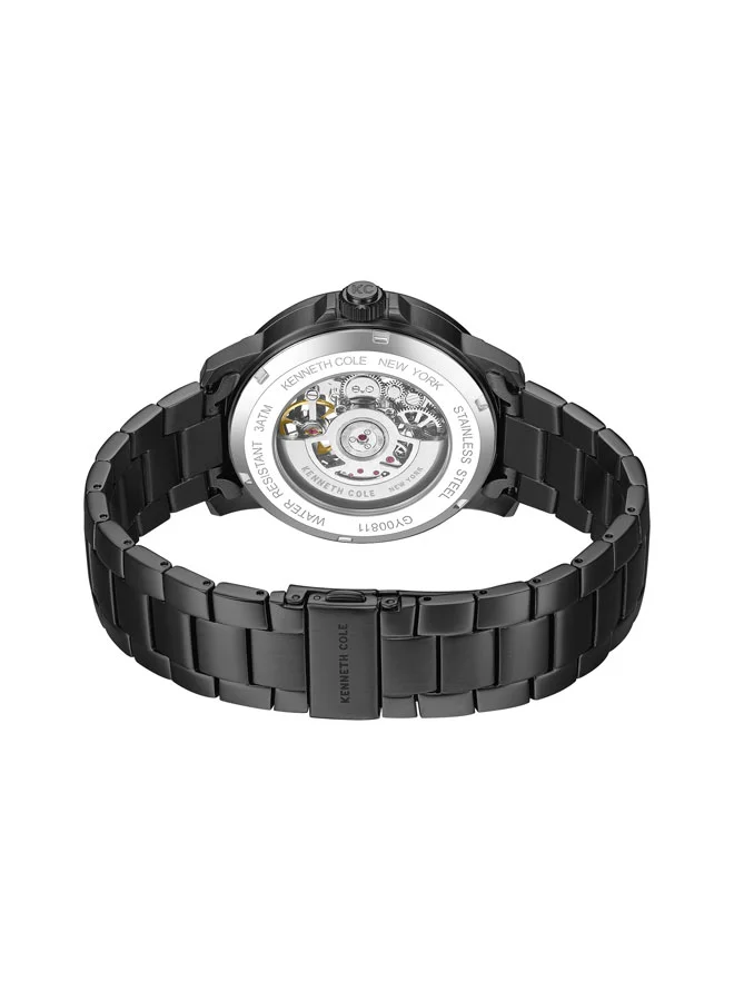 Kenneth Cole New York  Green Dial Stainless Steel Bracelet Multifunction Watch for Men, 44mm for Men | Best Price UAE