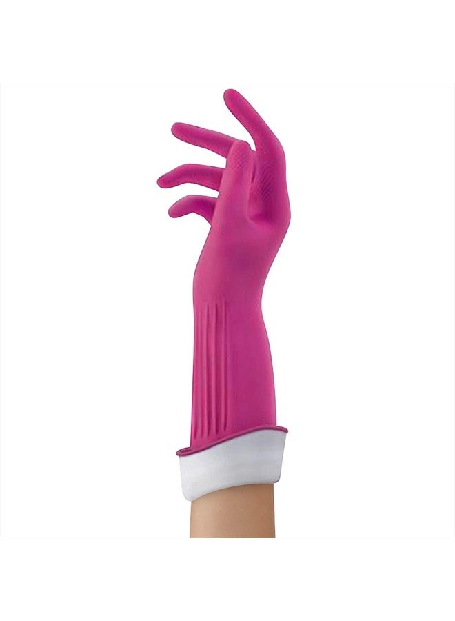 playtex Playtex Living Reuseable Rubber Cleaning Gloves (Small, 1 Pair), Premium Protection Reusable Household Gloves  - Image 2