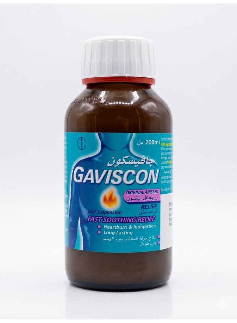 Original Aniseed Liquid Oral Suspension 200ml