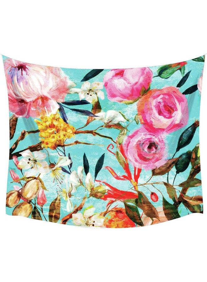 RoomMates Tap4027Lg Oil Paint Floral Large Tapestry - Image 1