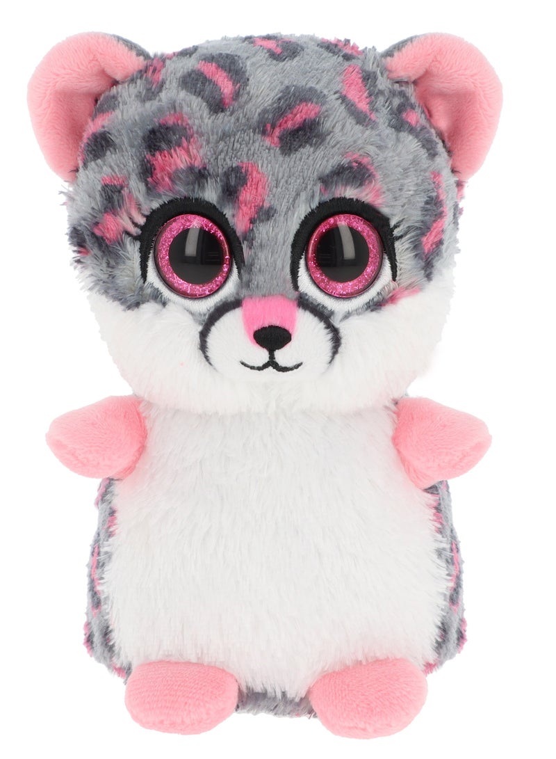 Keel Toys Motsu Leopard Snow 14cm | Collectable Plush Toy | Soft Toy | Gift for Kids and Adults - Image 1