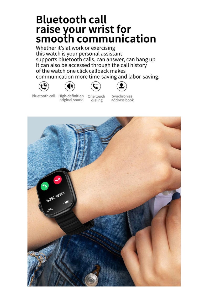 Furtey Smart Watch for Men Women 2.01"Smartwatch for Android and iOS Phones Waterproof Fitness Tracker Watch Heart Rate Monitor Pedometer Sleep Monitor  - Image 5