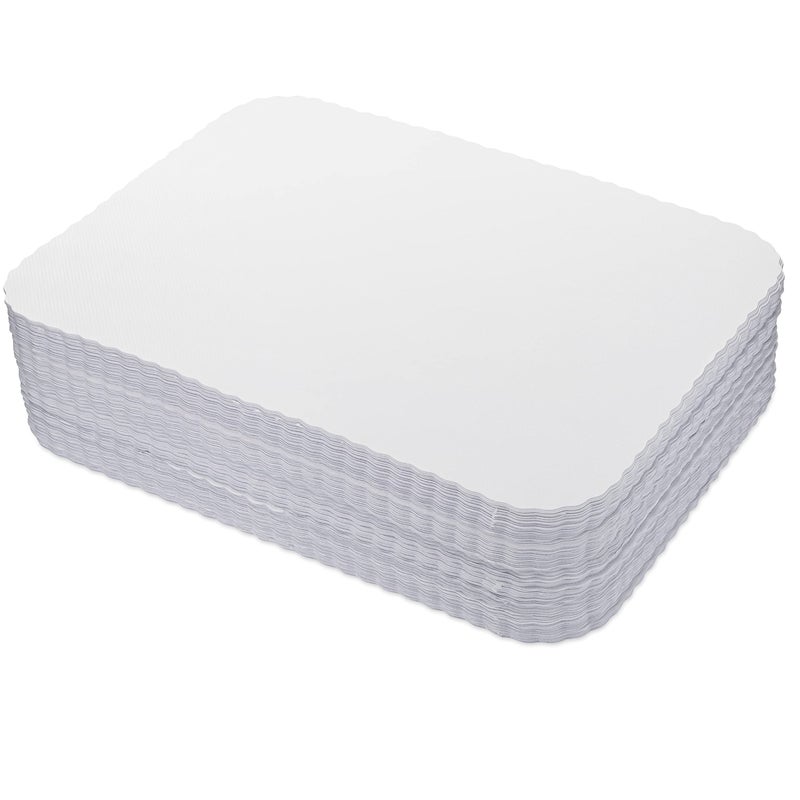 P Paterson Paterson Paper White Paper Placemats Disposable  14 x 19  Bulk 1000 Count  Embossed 