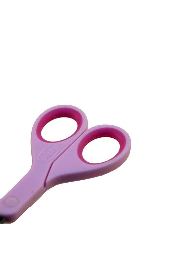 شيكو مقص أظافر الأطفال من تشيكو مع أطراف شفرة مستديرة للسلامة ومقبض سهل الإمساك وإكسسوار للعناية بالأطفال حديثي الولادة من عمر 0 ​​أشهر فما فوق (وردي) - Image 5