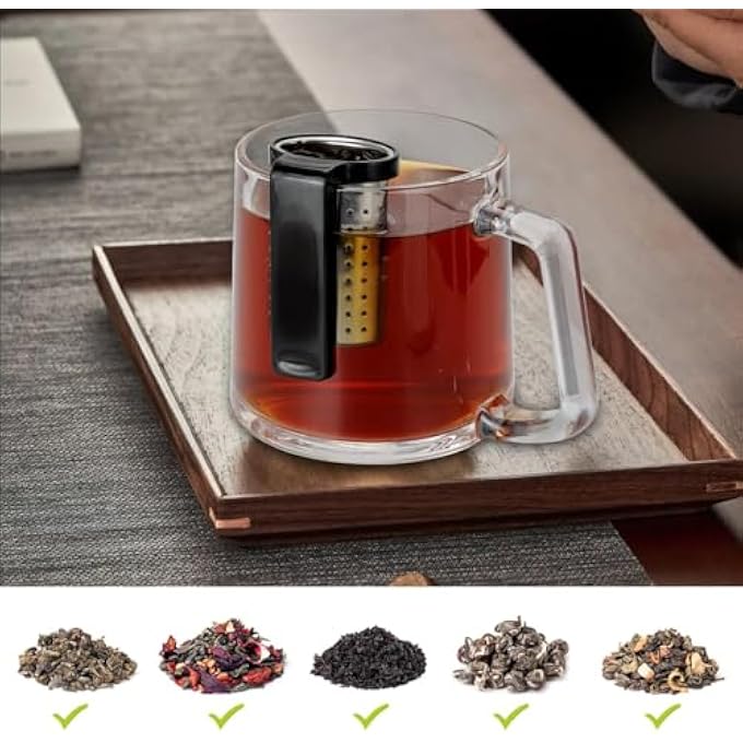 Bukela Tea Infuser 2Pcs Tea Strainers For Loose Tea Steeper Diffusers For Loose Tea - Image 3