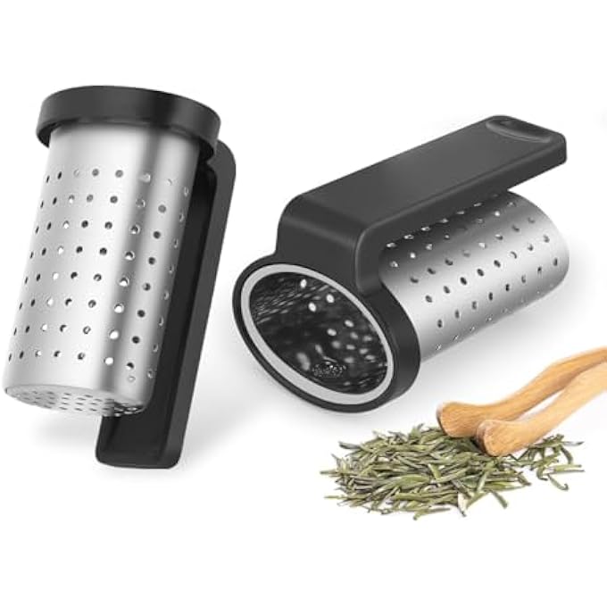 Bukela Tea Infuser 2Pcs Tea Strainers For Loose Tea Steeper Diffusers For Loose Tea - Image 1