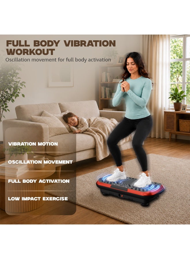 PowerMax Fitness PowerMax VP-700 Vibration Plate | 99 Speeds, 9 Programs, 120KG Max Weight - Image 3