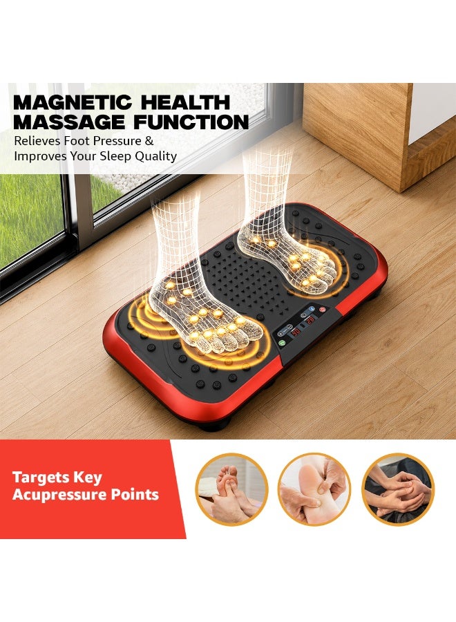 PowerMax Fitness PowerMax VP-700 Vibration Plate | 99 Speeds, 9 Programs, 120KG Max Weight - Image 5