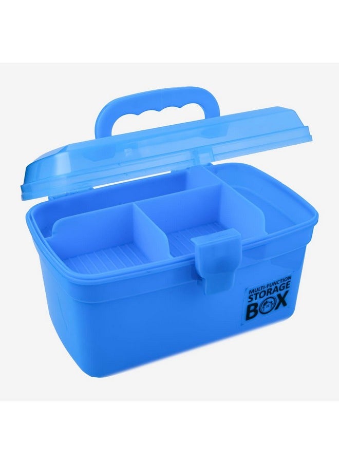 COOFANDY - COOFANDY Plastic First Aid Box Portable Medicine Cabinet Case Emergency Kit Container Drug Holder For Household Medical Supplies (blue) - Image 1