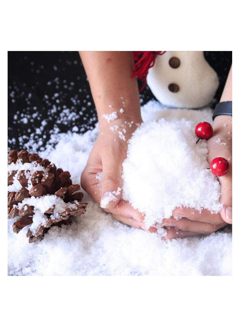 JOLLITY LLC Instant Snow Powder Make Fake Instant for Parties Decorations photography Holiday Winter Wonderland and crafts. (10 Pcs) - Image 5