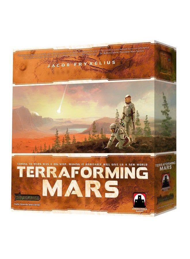 STRONGHOLD GAMES Terraforming Mars Board Game-Award Winning Strategic Space Adventure Game for Family Game Night, Competitive Play&High Replay Value-Adults, Cardboard,Teens&lovers of Board Games by Stronghold Games - Image 1