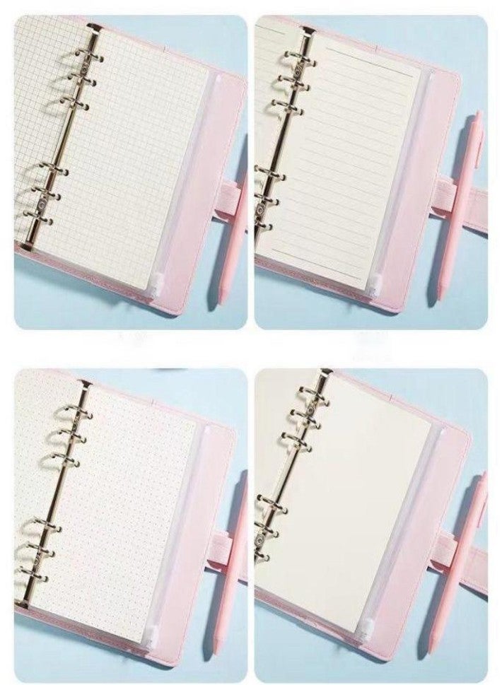 STITCH 80 pages Notebook Cute Cartoon Detachable Loose-Leaf Diary for Students - Image 2