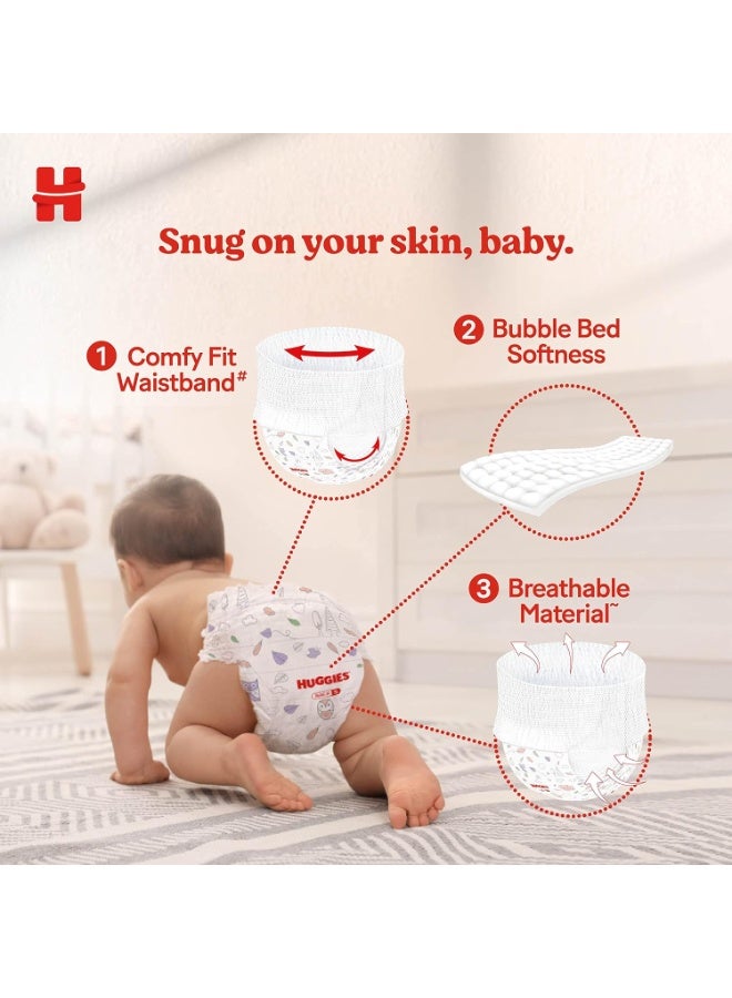 Huggies Complete Comfort Dry Pants Small (S) Size (4-8 Kgs) Baby Diaper Pants, 42 count, with 5 in 1 Comfort - Image 4