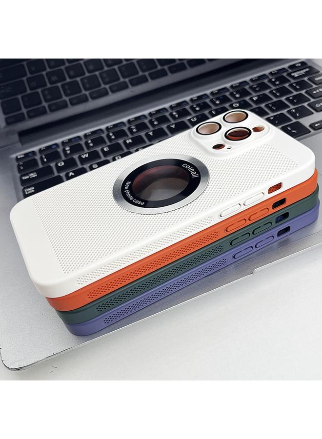 S-TOP Case For iPhone 14 Cooling MagSafe Magnifier Phone Case - Image 3