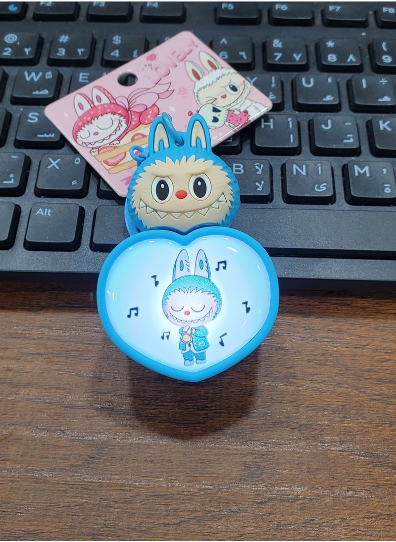 Labubu keychain with internal light  - Image 1