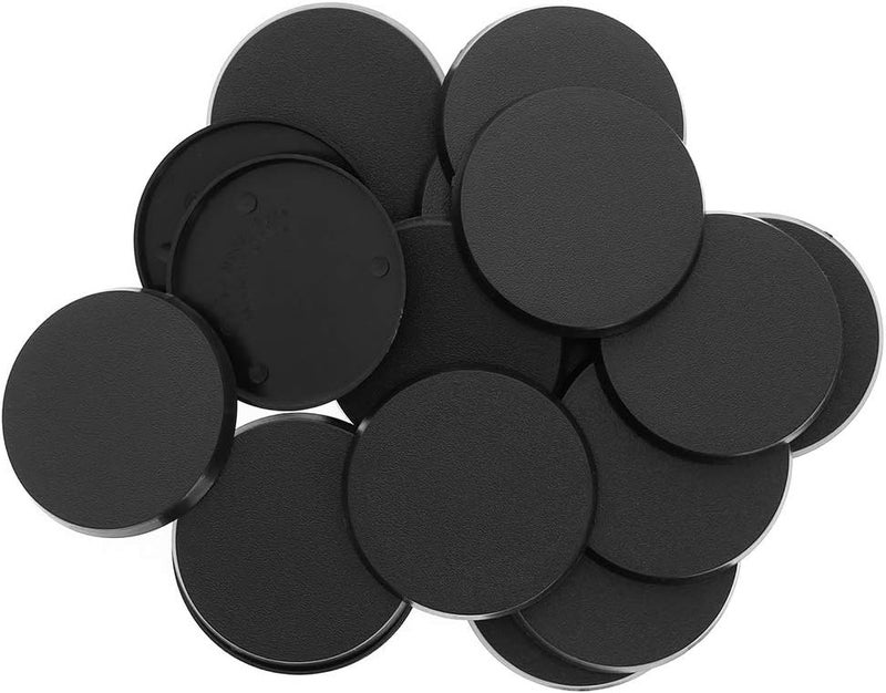 Evemodel MB750 100pcs Round Plastic Model Bases 50mm or 1.96inch for Gaming Miniatures or Wargames Table Games - Image 1