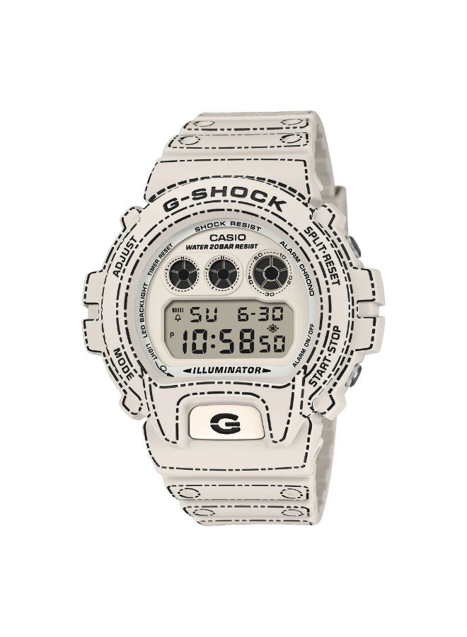 كاسيو ساعة جي-شوك ​​رقمية رجالية كاجوال مستوحاة من فن الأوريغامي DW-6900RGM-5DR - Image 1