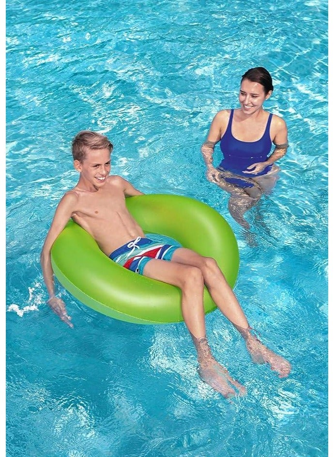 Neon Swim Ring 91cm - Image 2