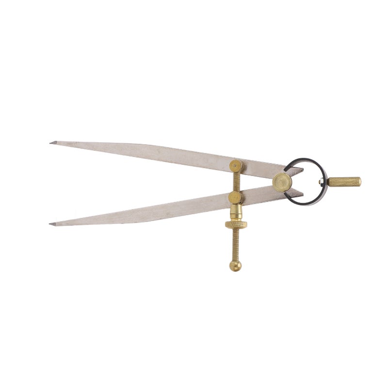Wing Divider High Accuracy Rust Resistant Gold Adjustable Lockable Leather Divider Gauge for DIY Leather Crafts 200mm - Image 3