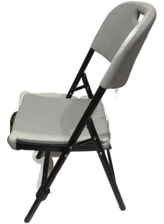 Heavy Duty Folding Camping Chair Multi Purpose Portable Outdoor Seat with Durable Frame for Fishing Beach Garden and Patio - Image 3