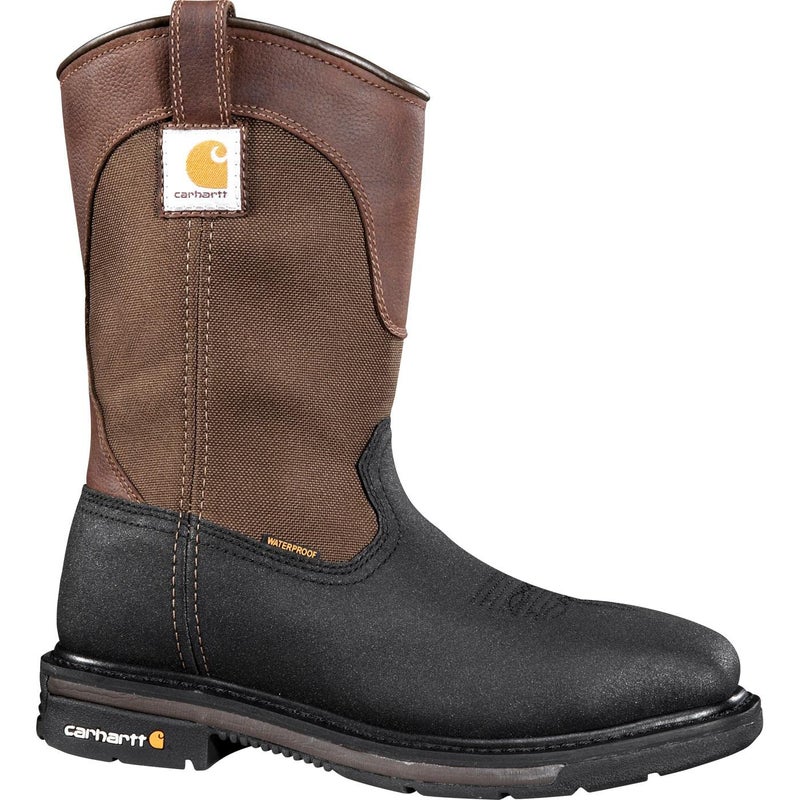Carhartt Footwear CMP1258 11Inch Rugged Flex Square Toe Waterproof 10 M Carhartt Brown