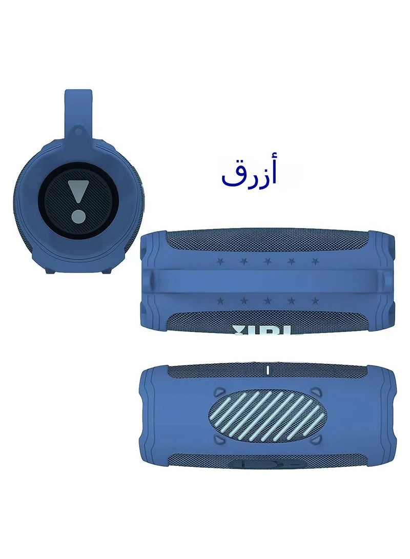 Silicone case for JBL Charge 5 portable bluetooth speaker, protective leather case for JBL Charge 5 portable bluetooth speaker accessory - Image 4