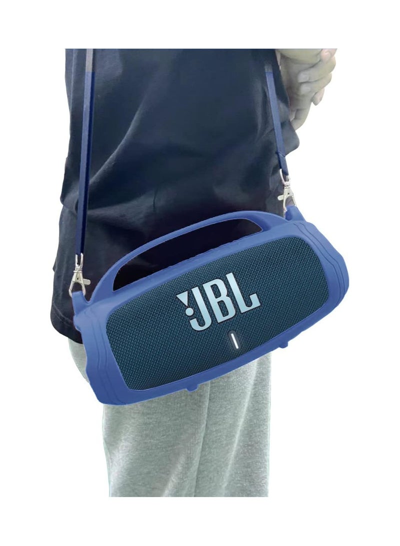 Silicone case for JBL Charge 5 portable bluetooth speaker, protective leather case for JBL Charge 5 portable bluetooth speaker accessory - Image 3